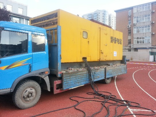 發(fā)電車租賃現(xiàn)場(chǎng)實(shí)例